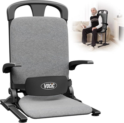 VOCIC AX15 Heavy Duty Electric Chair Lift: Floor to Standing Aid with Seatbelt, Lifts up to 200kg