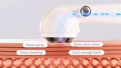 ZW186 Portable Bedside Body & Hair Shower: Dignified In-Bed Patient Cleaning System